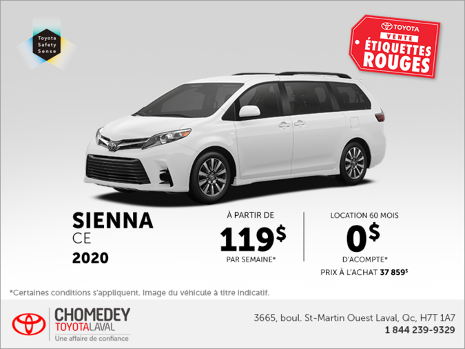 Toyota Sienna 2020