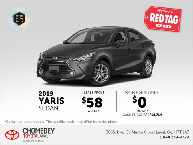 2019 Toyota Yaris Sedan