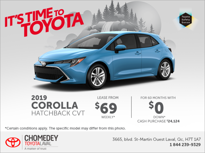 2019 Toyota Corolla Hatchback