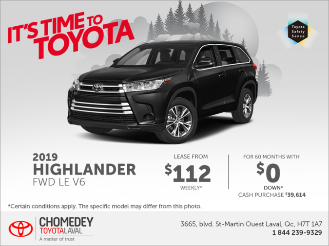 2019 Toyota Highlander
