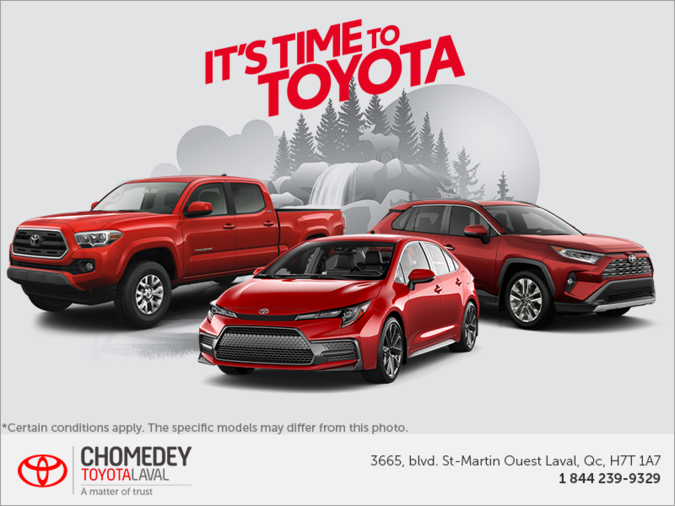 It's Time to Toyota!