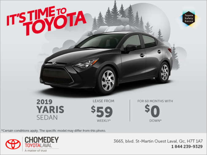 2019 Toyota Yaris Sedan
