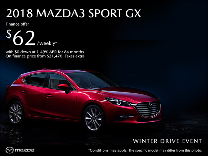 Coastline Mazda - Get the 2018 Mazda3 Sport today!