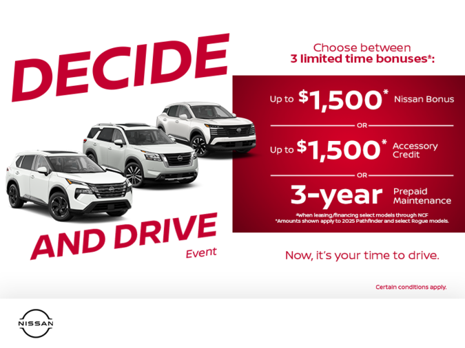 The Nissan monthly Event