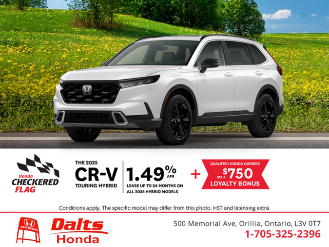 Get the 2025 Honda CR-V!