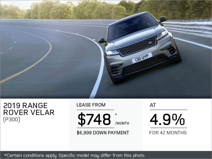 The 2019 Range Rover Velar