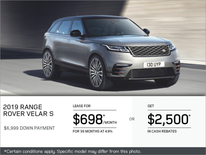 The 2019 Range Rover Velar S