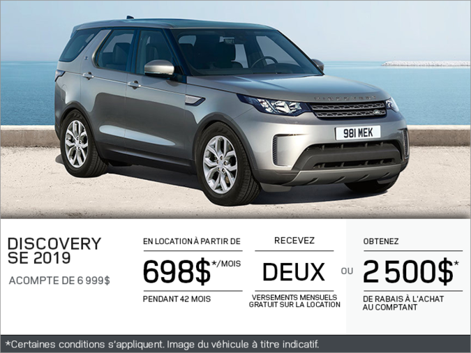 Le Land Rover Discovery SE 2019
