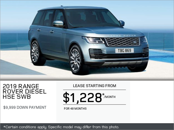 The 2019 Range Rover Diesel