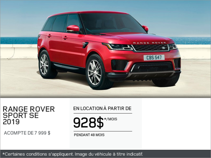 Le Range Rover Sport SE V6 2019