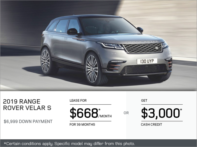 The 2019 Range Rover Velar S