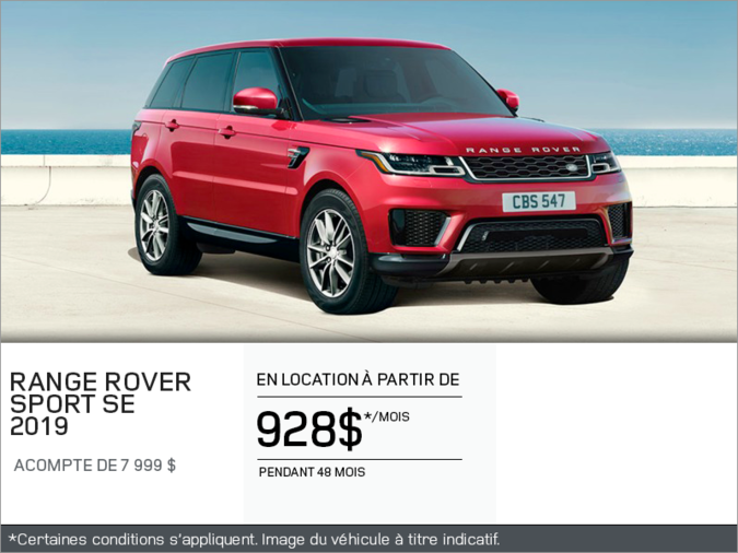 Le Range Rover Sport SE 2019
