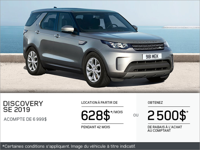 Le Land Rover Discovery SE 2019