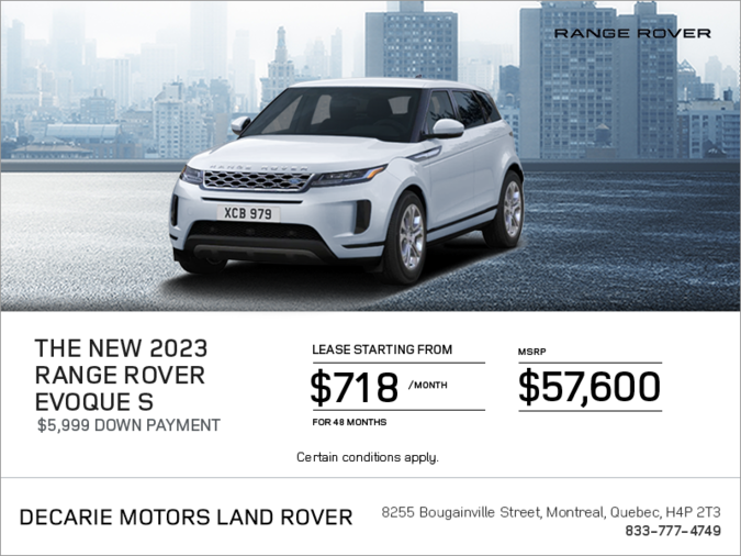 Range Rover Evoque Lease Deals