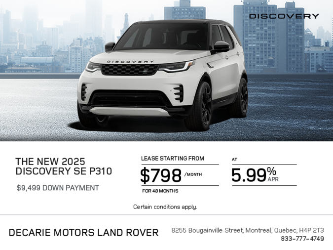 The 2025 Land Rover Discovery