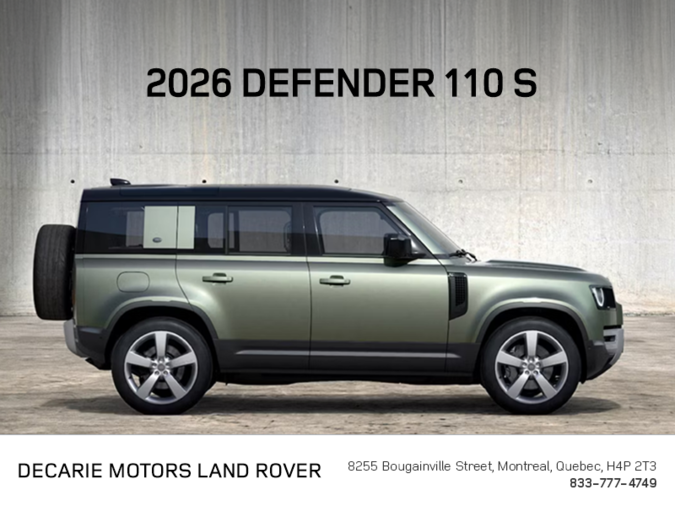 2026 Land Rover Defender 110