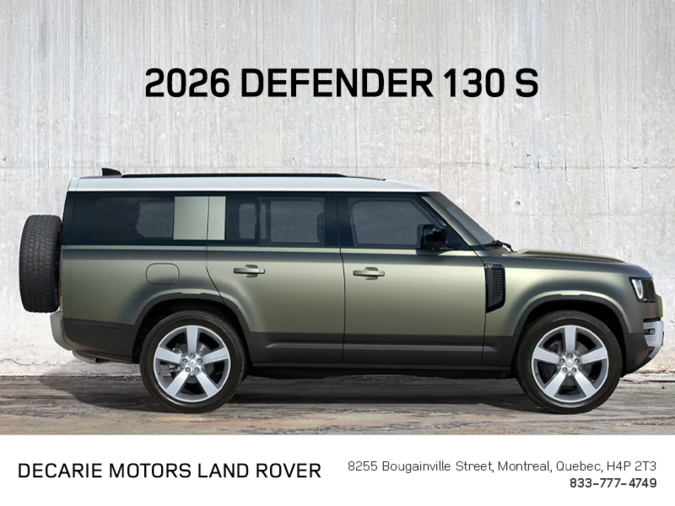 2026 Land Rover Defender 130