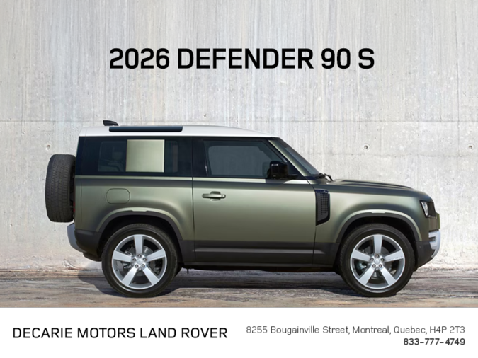 2026 Land Rover Defender 90