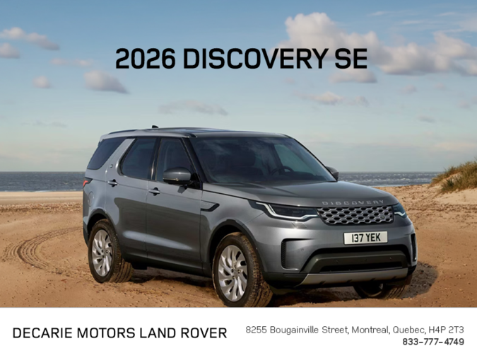2026 Land Rover Discovery