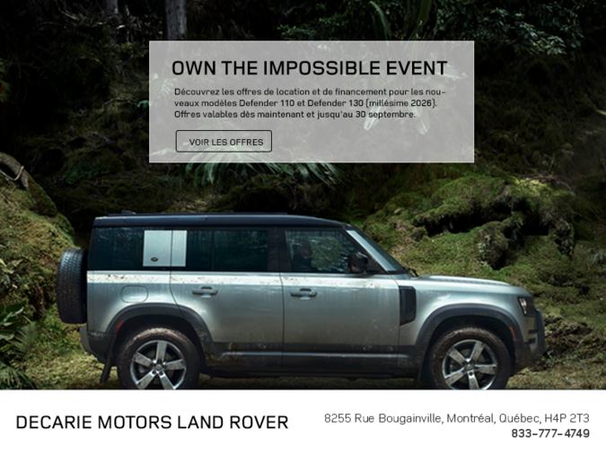 Événement Mensuel Land Rover