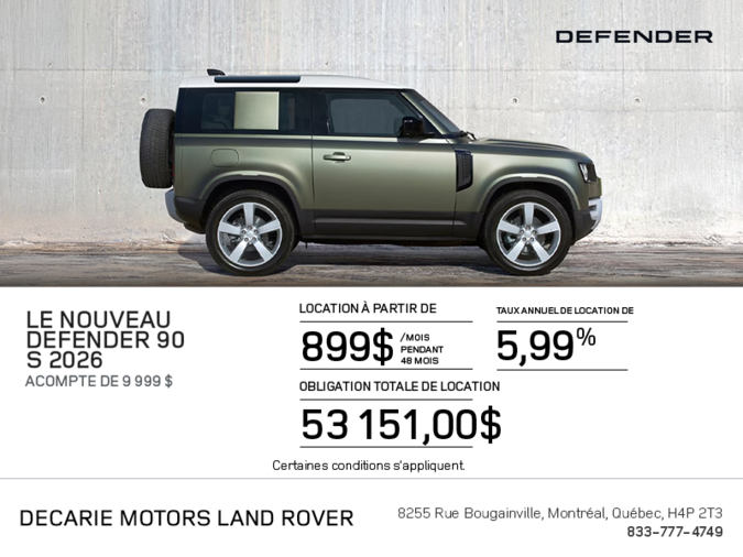 Land Rover Defender 90 2026