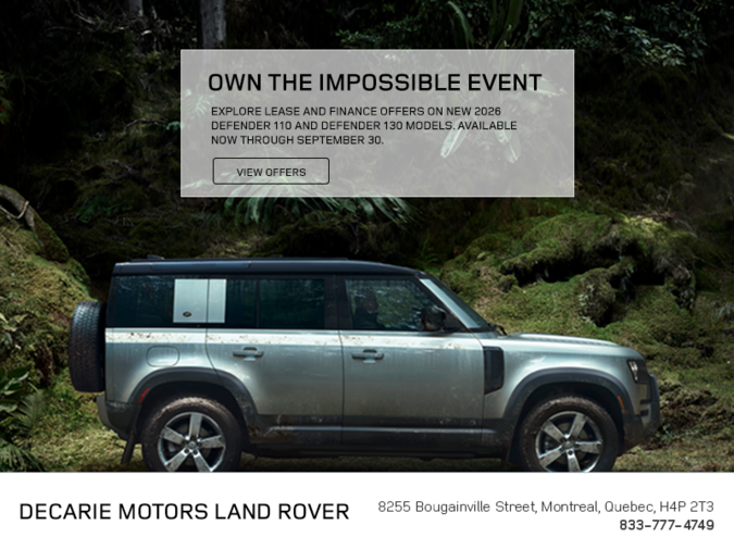 Land Rover Monthly Event
