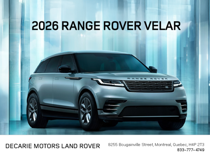 The 2026 Range Rover Velar Dynamic SE
