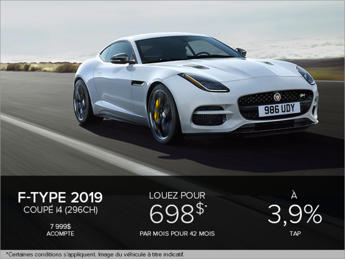 La F-Type Coupé i4T 2019