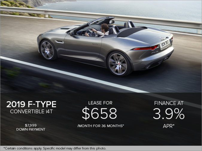 The 2019 F-Type Convertible i4T