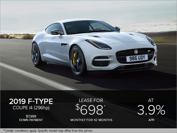 The 2019 F-Type Coupe i4T