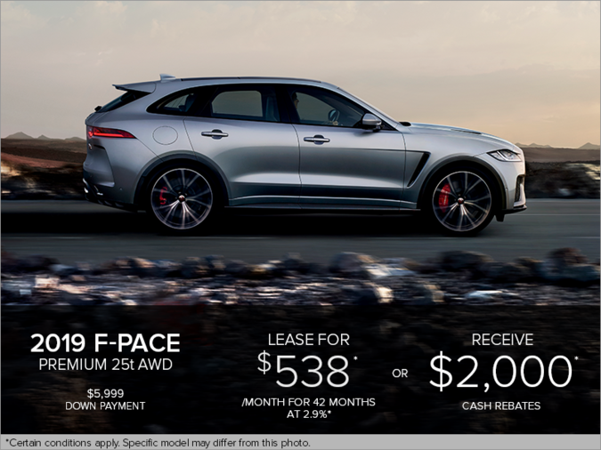 The 2019 Jaguar F-PACE Premium 25t AWD