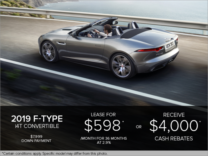 The 2019 Jaguar F-TYPE Convertible i4T