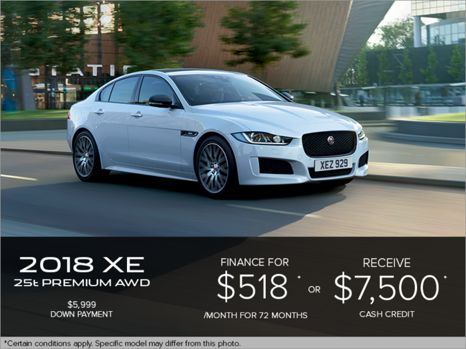 The 2018 Jaguar XE Premium 25t AWD