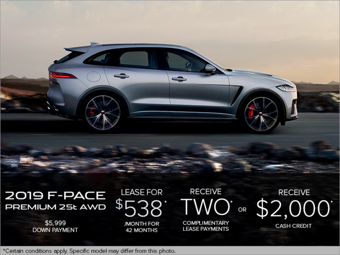 The 2019 Jaguar F-PACE Premium 25t AWD