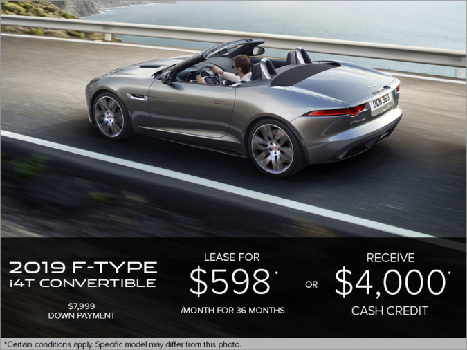 The 2019 Jaguar F-TYPE Convertible i4T