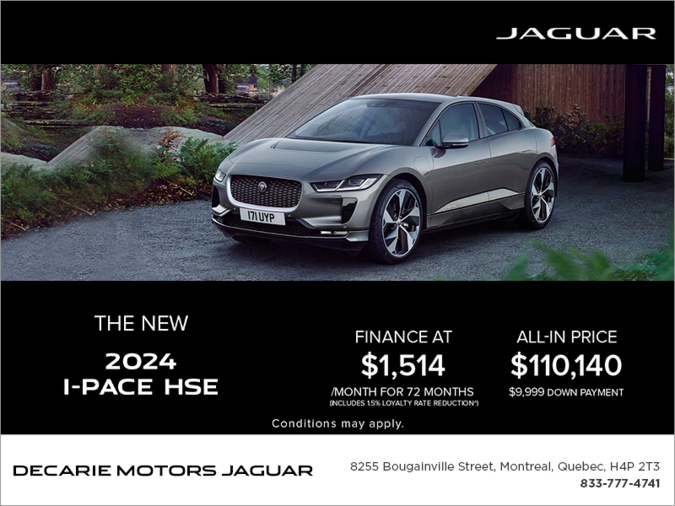The 2024 Jaguar I-PACE
