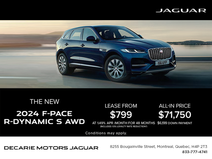 The 2024 Jaguar F-PACE