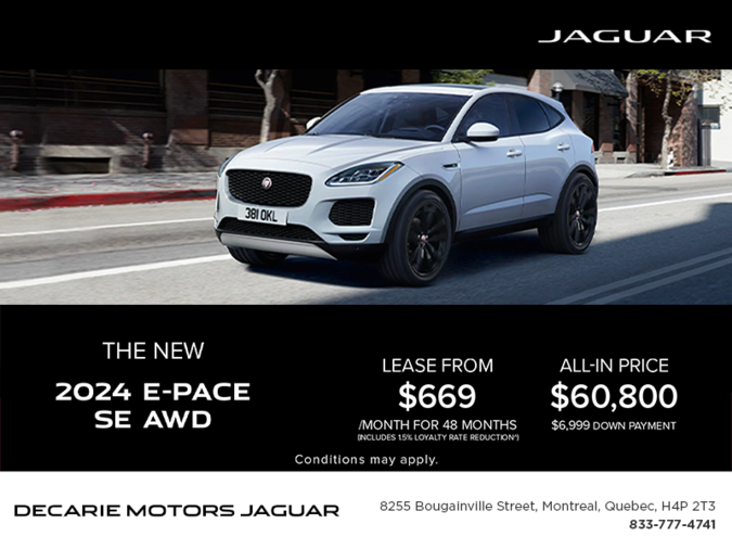 The 2024 Jaguar E-PACE