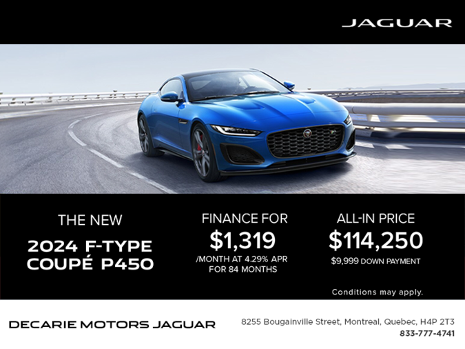 The 2024 Jaguar F-TYPE Coupé