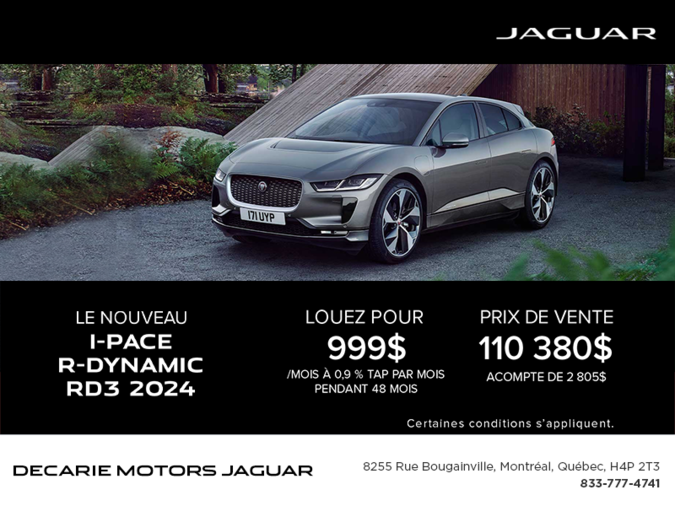 Le Jaguar I-PACE 2024