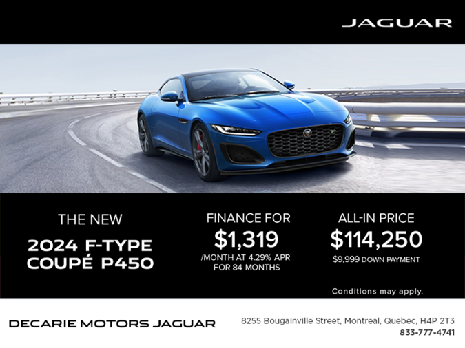 The 2024 Jaguar F-TYPE Coupé