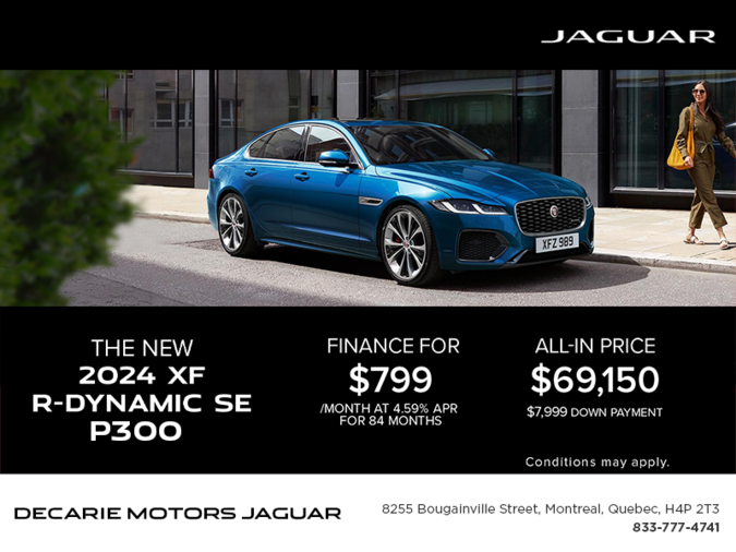 The 2024 Jaguar XF