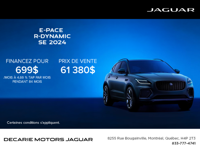 Le Jaguar E-PACE 2024