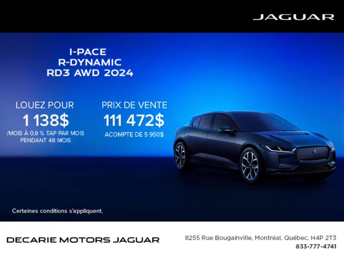 Le Jaguar I-PACE 2024
