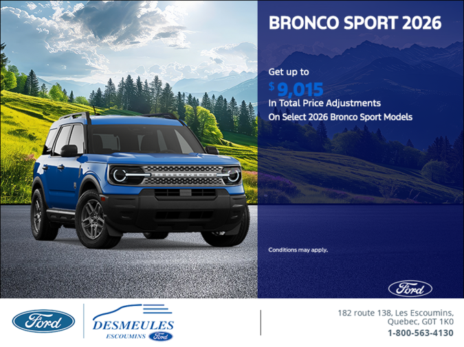 2026 Ford Bronco Sport