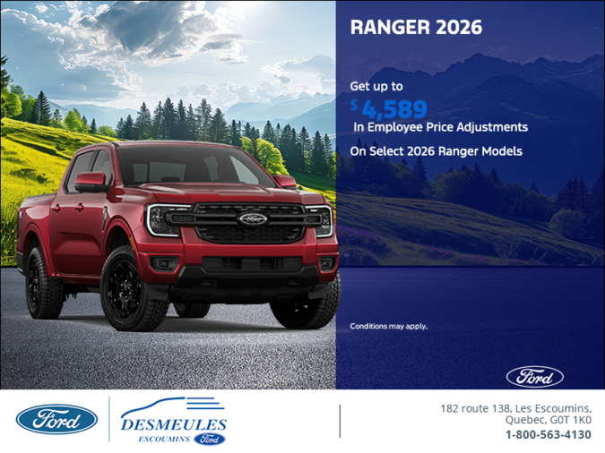 2026 Ford Ranger
