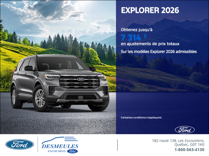 Ford Explorer 2026
