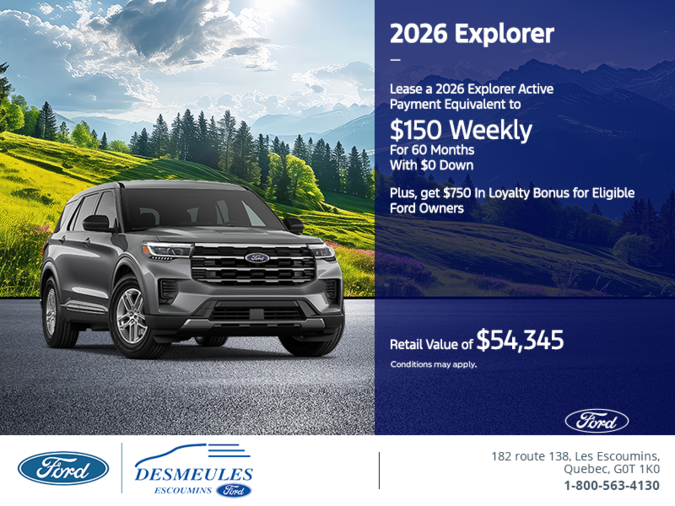 2026 Ford Explorer