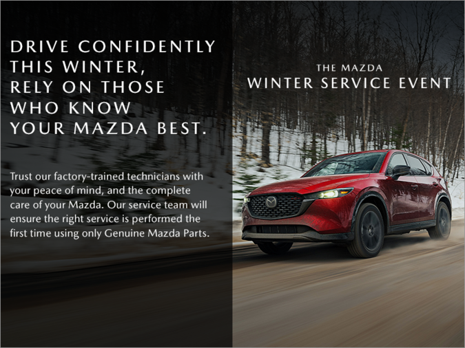 Wolfe Mazda - The Mazda Winter Service Event