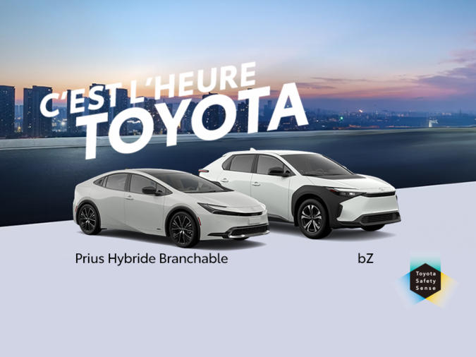 C'est l'heure Toyota!